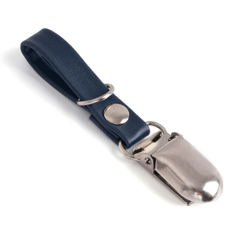 Wholesale 100pcs Creative Colorful Keychain PU Leather Duckbill Keychain