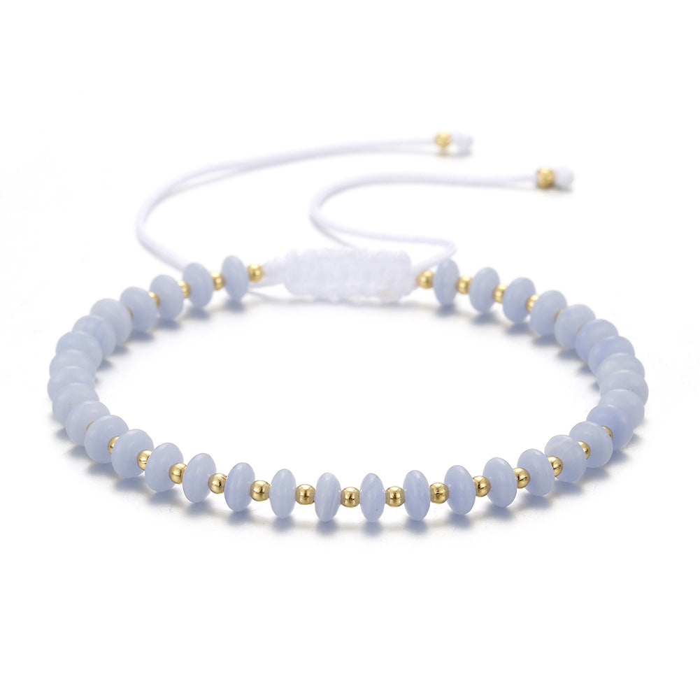 Wholesale Hand Woven Natural Stone Bracelet