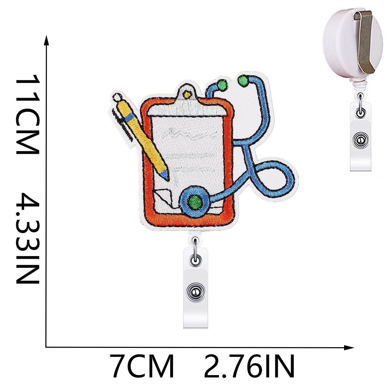 Wholesale medical embroidery cloth stickers