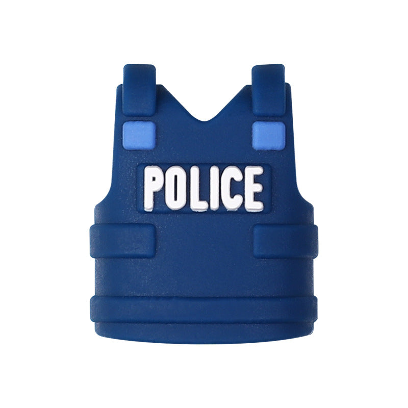 Wholesale 20pcs/ pack 3D silicone beads DIY doll food grade beads