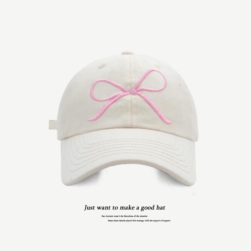 Wholesale Bow Sweet and Cute Sun Protection Baseball Cap