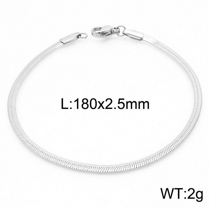 Wholesale personalized blade titanium steel necklace bracelet