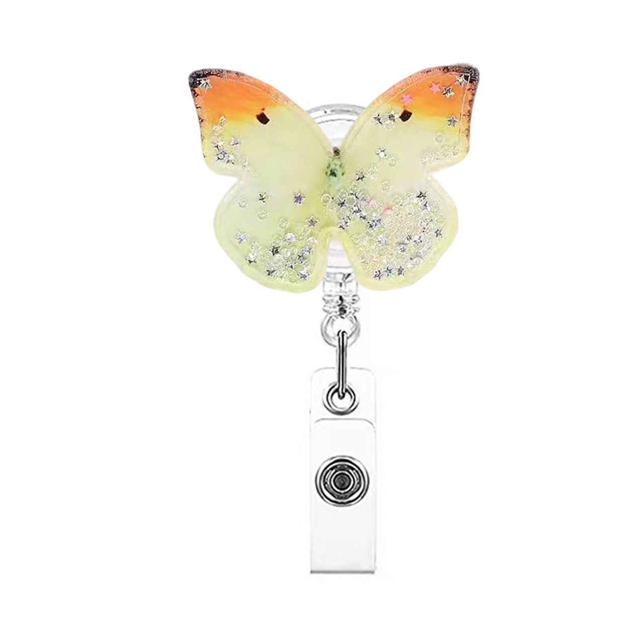 Wholesale Colorful butterflies Badge Reels