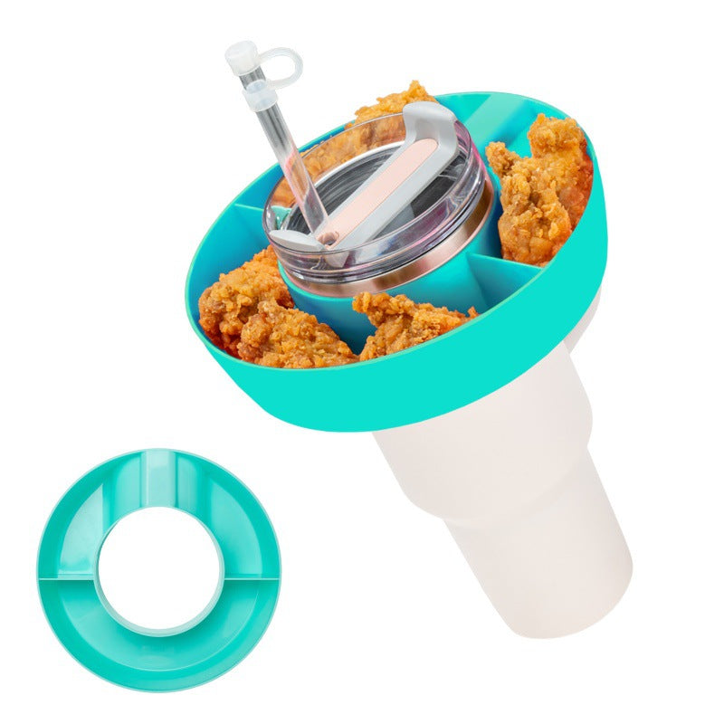 Wholesale 40oz Ice Cup Silicone Snack Platter