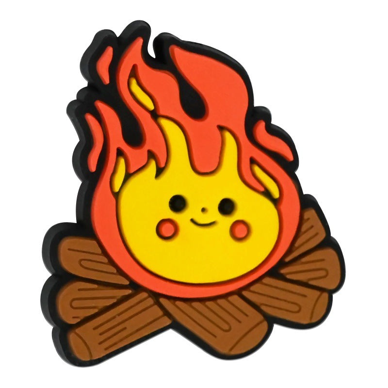 Wholesale Random 100pcs/pack  Thanksgiving-themed cartoon soft rubber beads