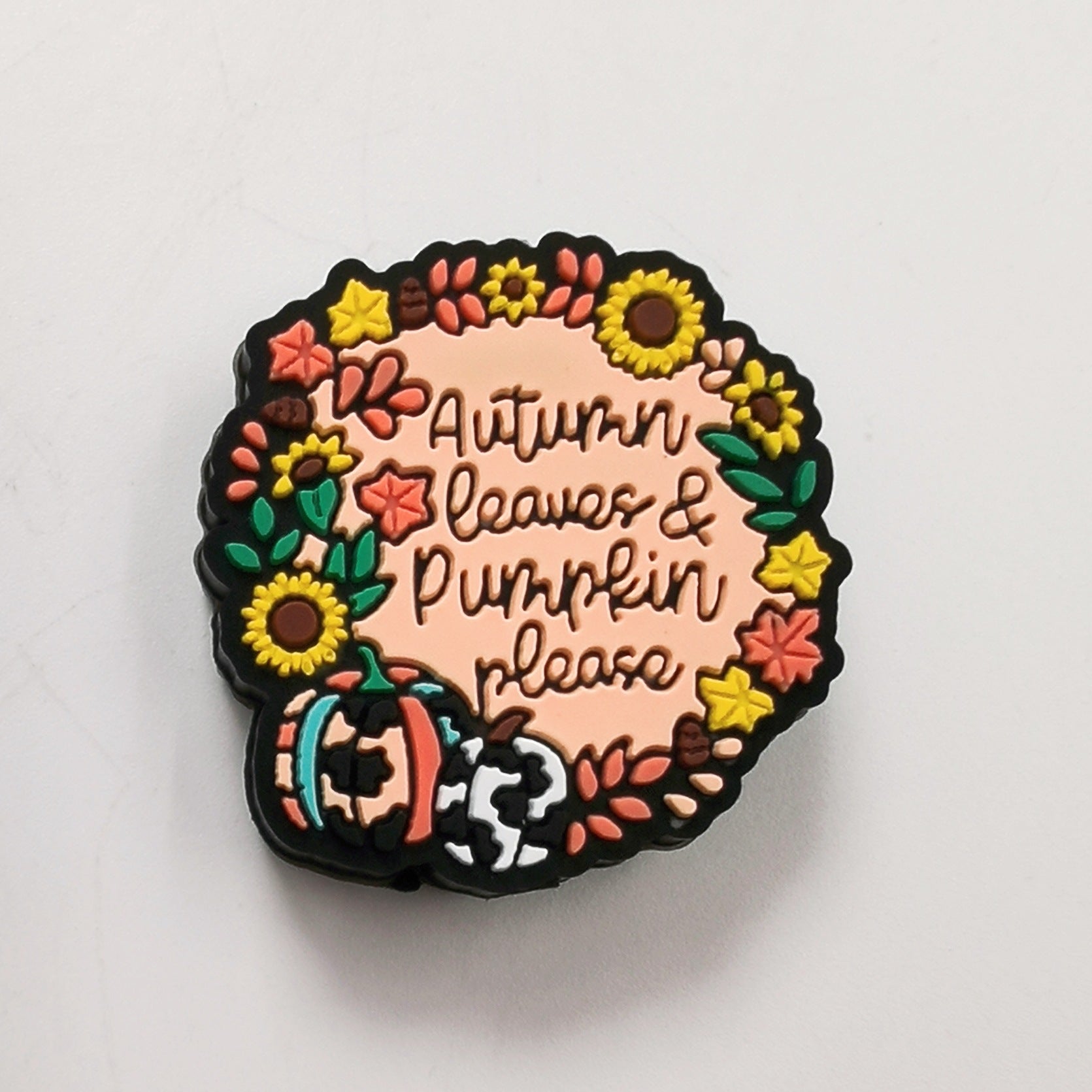 Wholesale 10pcs Cartoon Letters Leopard Print Flowers Creative Silicone Beads