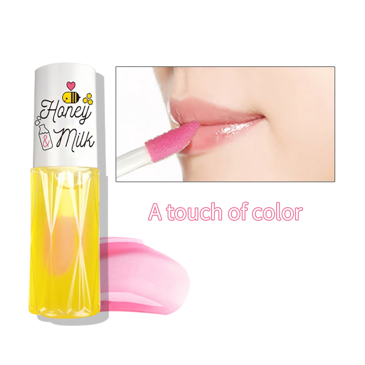 Wholesale Plastic Soda Bottle Color Changing Lip Oil Lip Balm