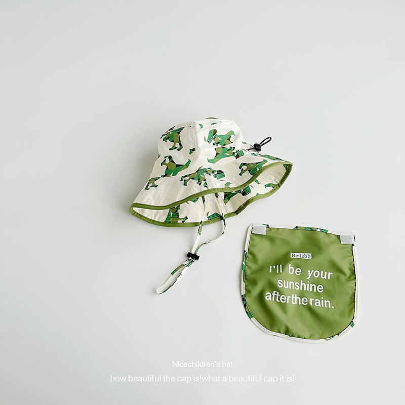 Wholesale Cotton Quick Dry Kids Printed Bucket Hat