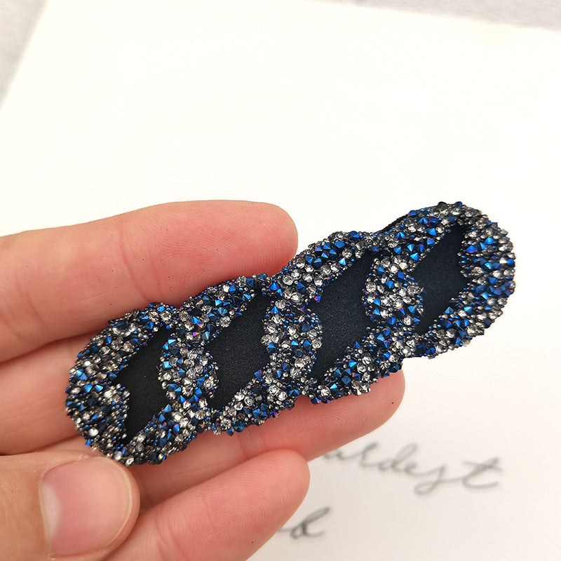 Wholesale Simple Rhinestone Hair Clips