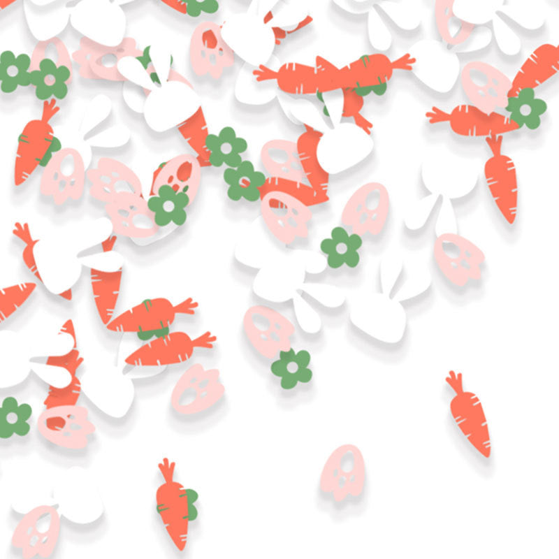 Wholesale Easter Rabbit, Carrot, and Paper Scraps