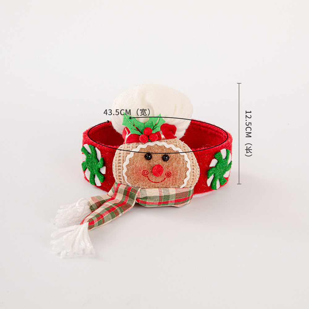 Wholesale Christmas Creative Curtain Buckle Cartoon Doll Decoration