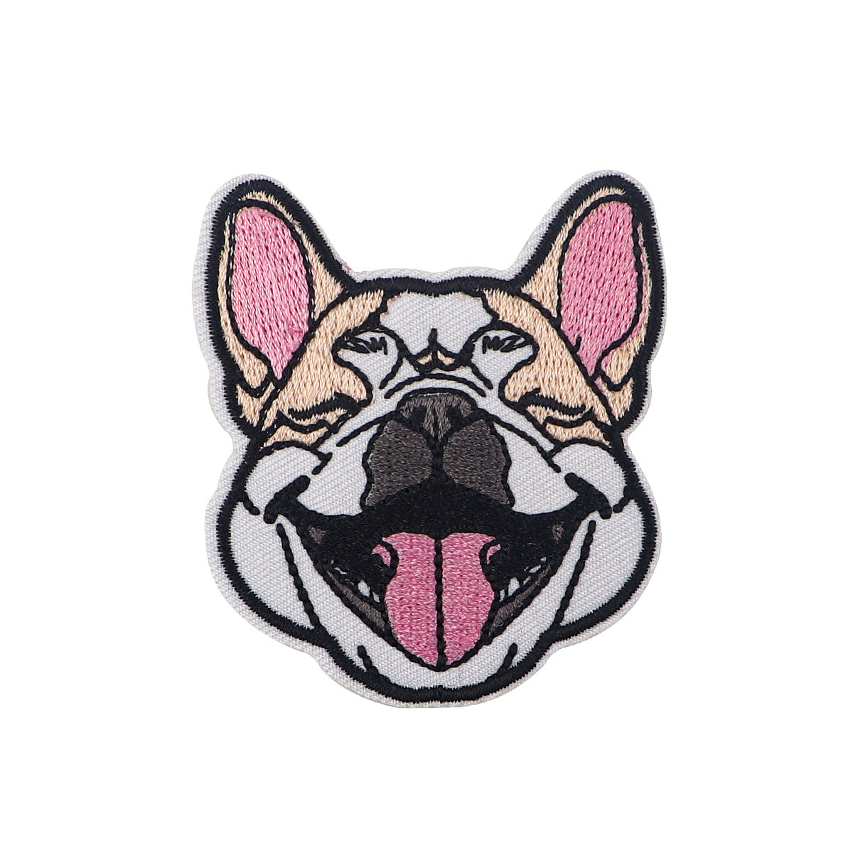 Wholesale 5pcs pet dog cartoon embroidery cloth patch cute pet animation hot melt adhesive cloth