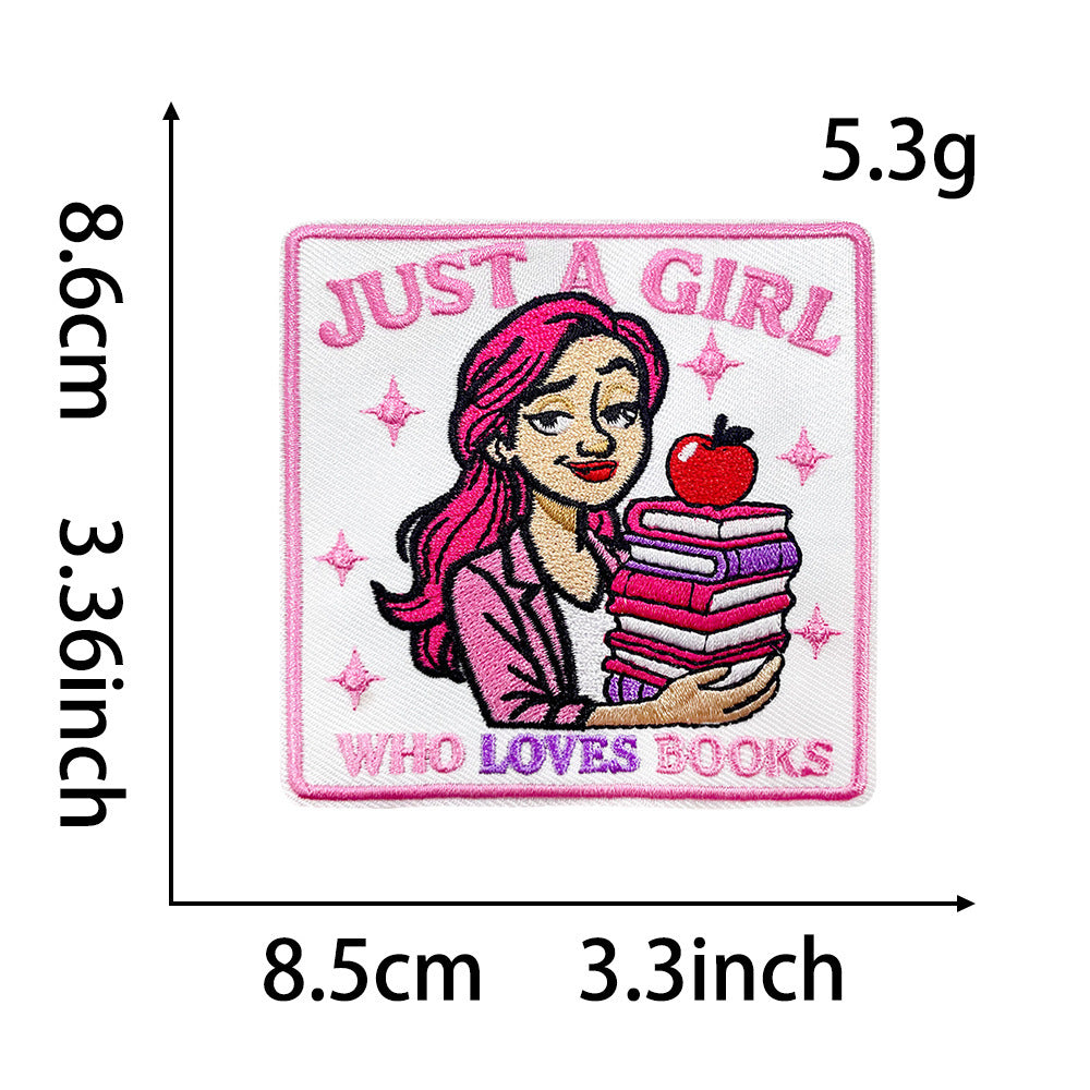 Wholesale Stylish Teacher S Day Embroidered Patch Set With Pencil Bow Designs Polyester Iron On Applique For et DIY Accessory