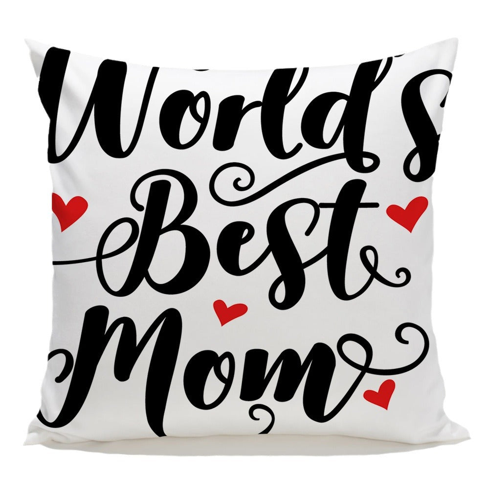 Wholesale Mother's Day Linen Throw Pillow Cases