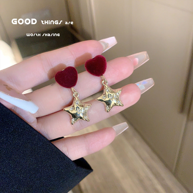 Wholesale Christmas Red Earrings