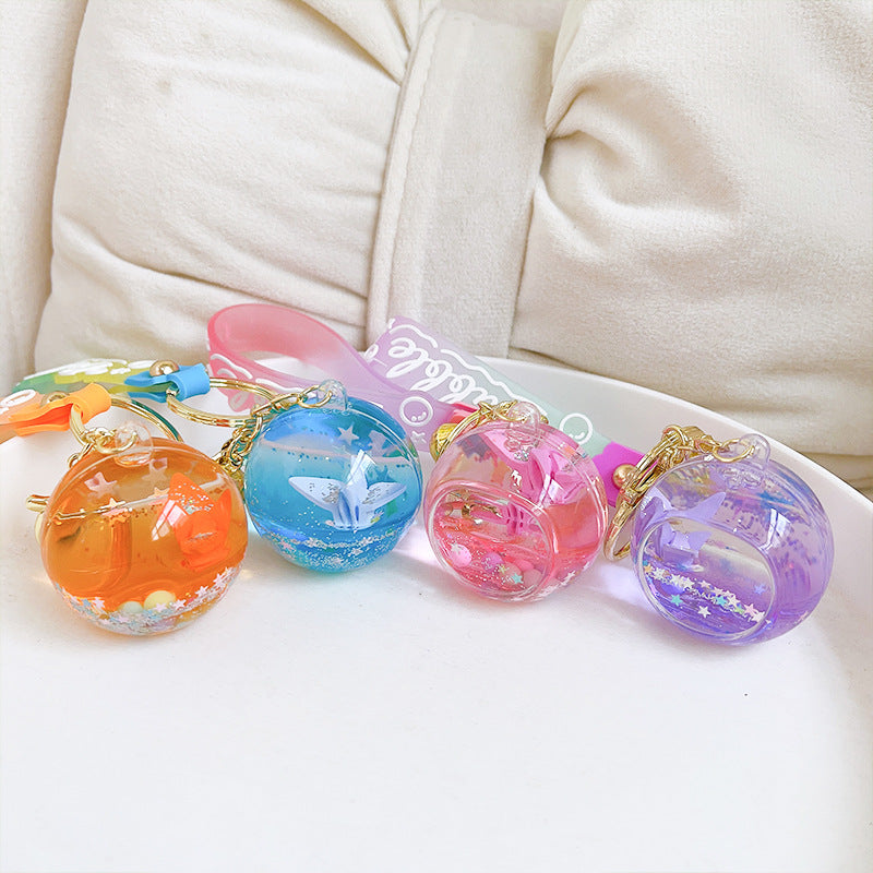 Aceite acrílico al por mayor en miles de llaves de grúa de papel