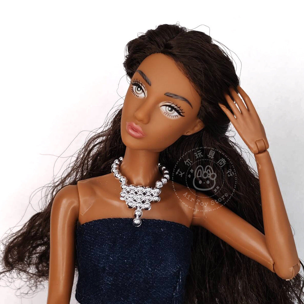 Wholesale 10pcs 30cm  Doll  Necklace Keer Doll Accessories