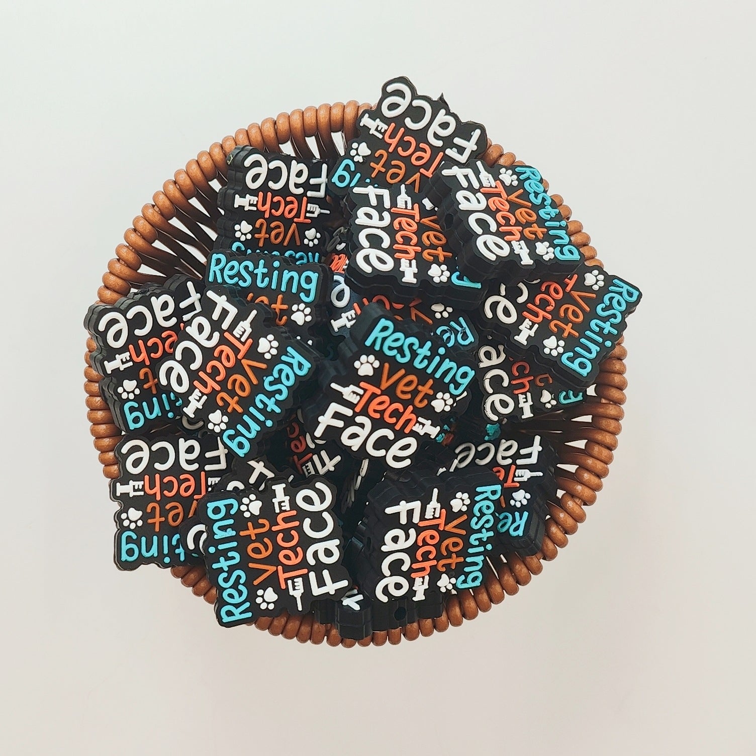 Wholesale 10pcs DIY Silicone Beads