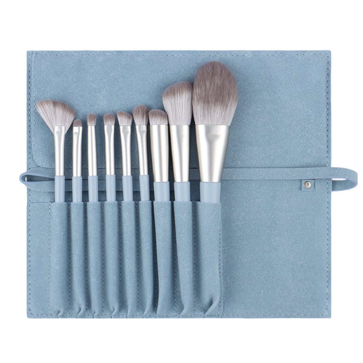 Wholesale of 10 Nylon Full Set Makeup Brushes