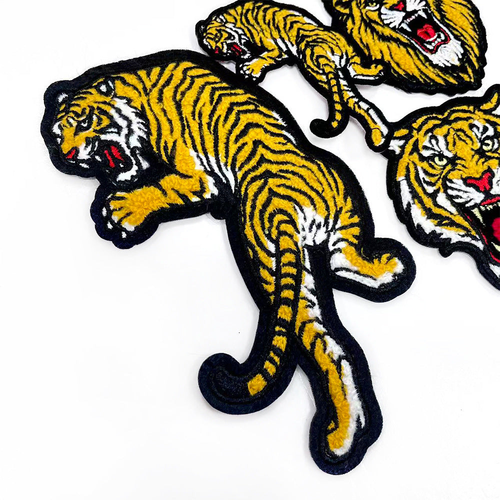 Wholesale Iron On Embroidered Patch Decorative Applique For Clothing DIY