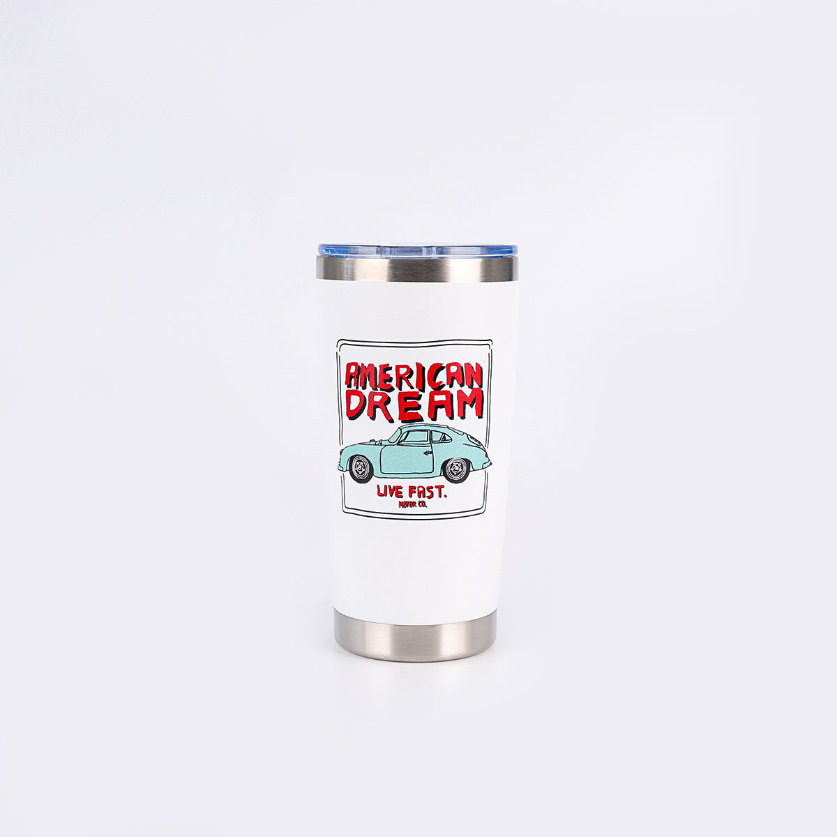 Wholesale 20oz Multi-color Spray-painted Stainless Steel Double-layer Vacuum Flask Car Tumbler