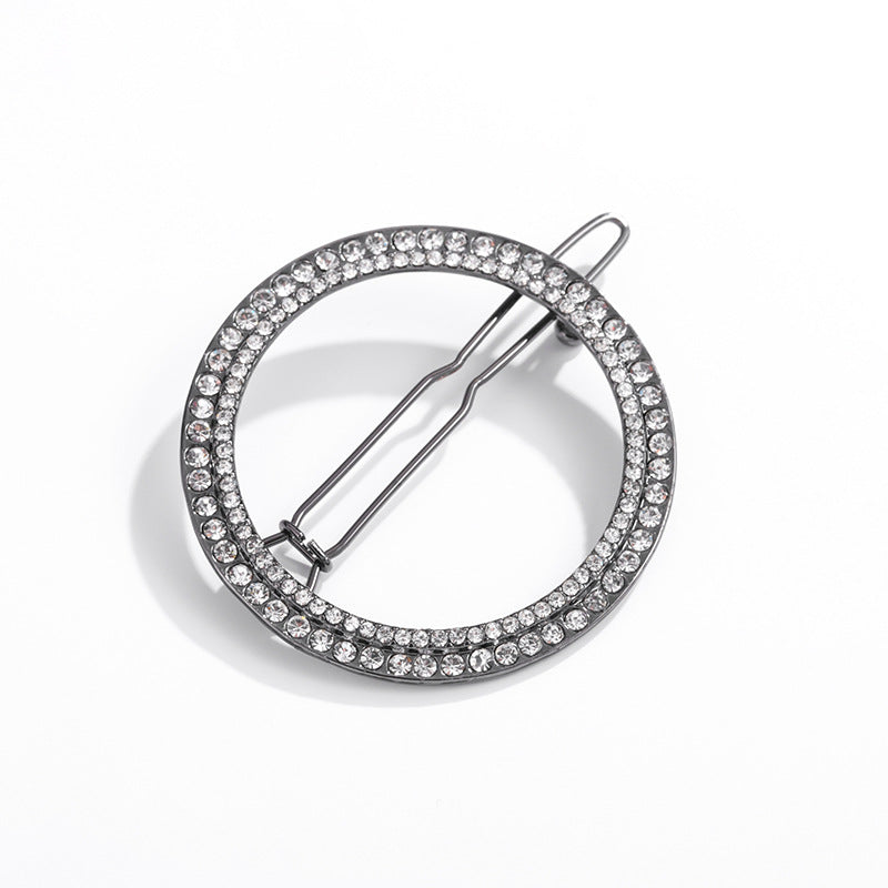 Wholesale Metal Diamond Geometric Hair Clips