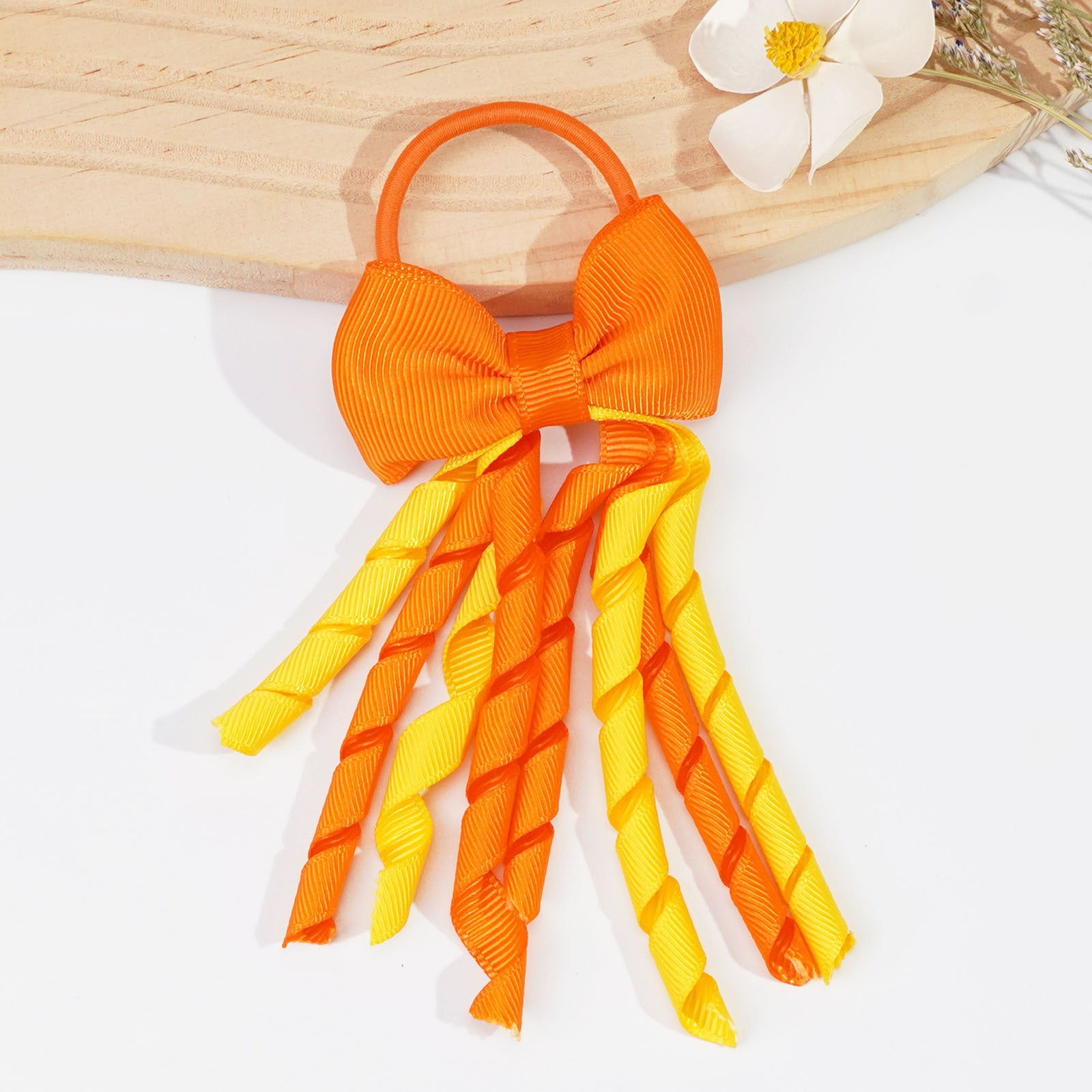 Wholesale bow rubber band roll thread belt Christmas headdress