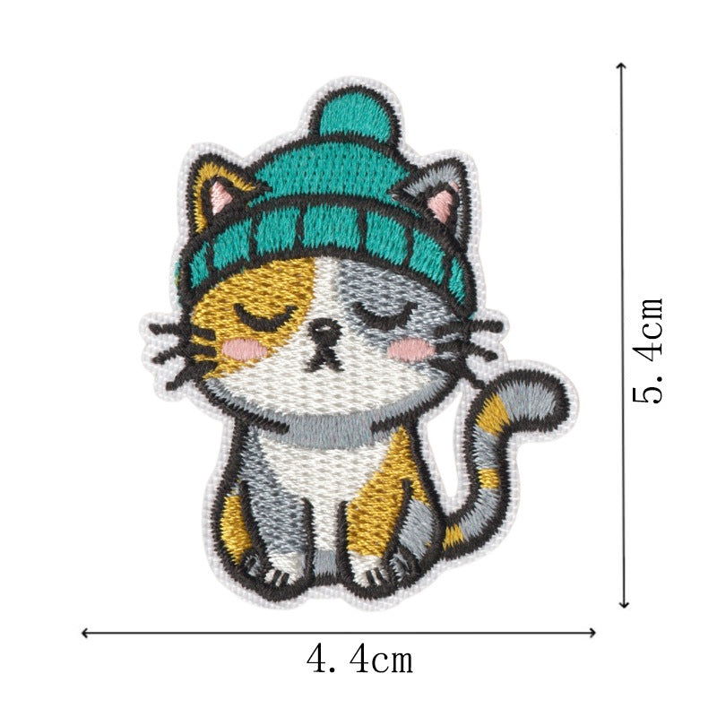 Wholesale Cute Forest Animal Embroidery Patches Set Of 9 Iron On DIY Decorative Accent For Kids Clothing Repair Backpack Hat Decor