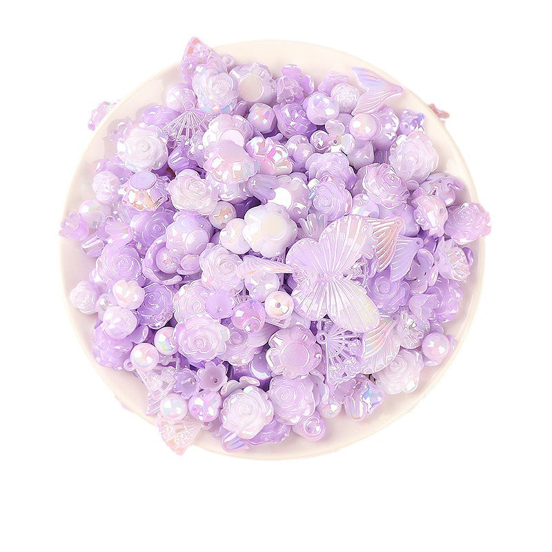 Wholesale 20pcs/pack mixed sweet diy cream glue resin accessories