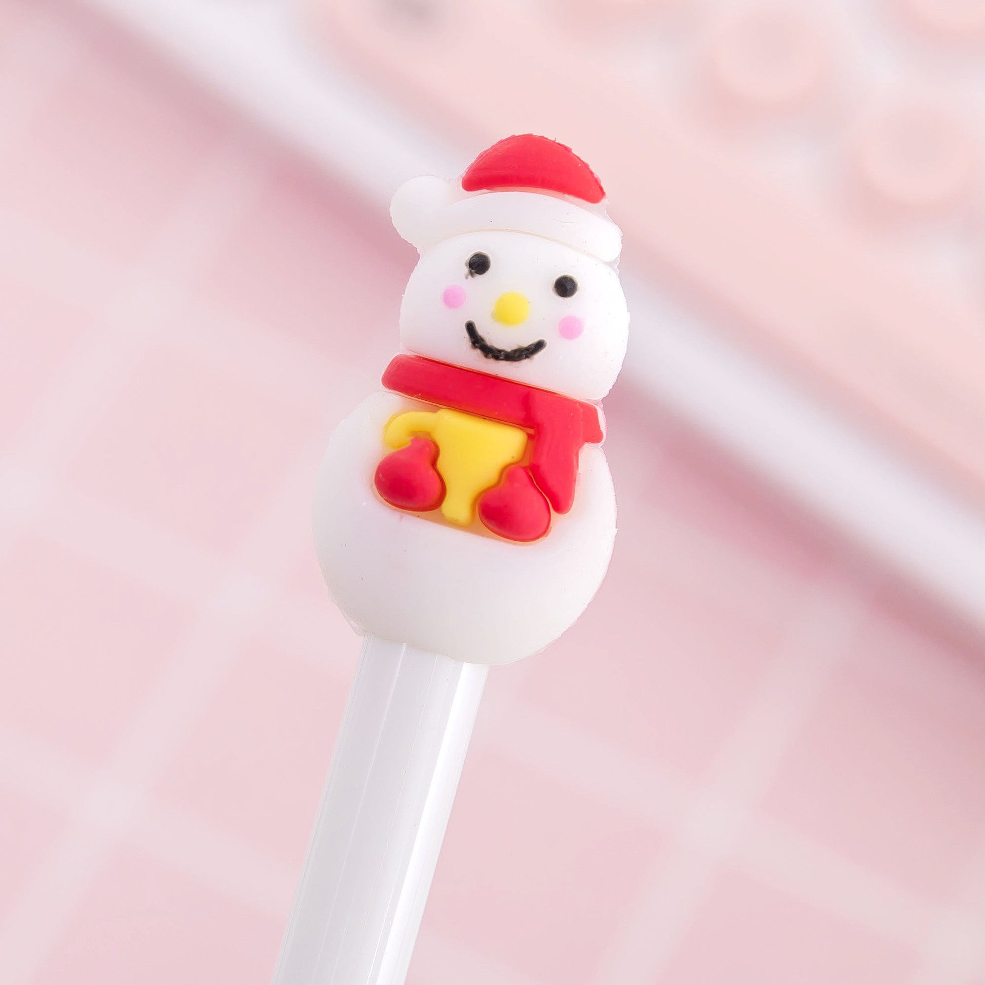 Wholesale Christmas Plastic Cute Cartoon Creative Santa Claus Signature Pen