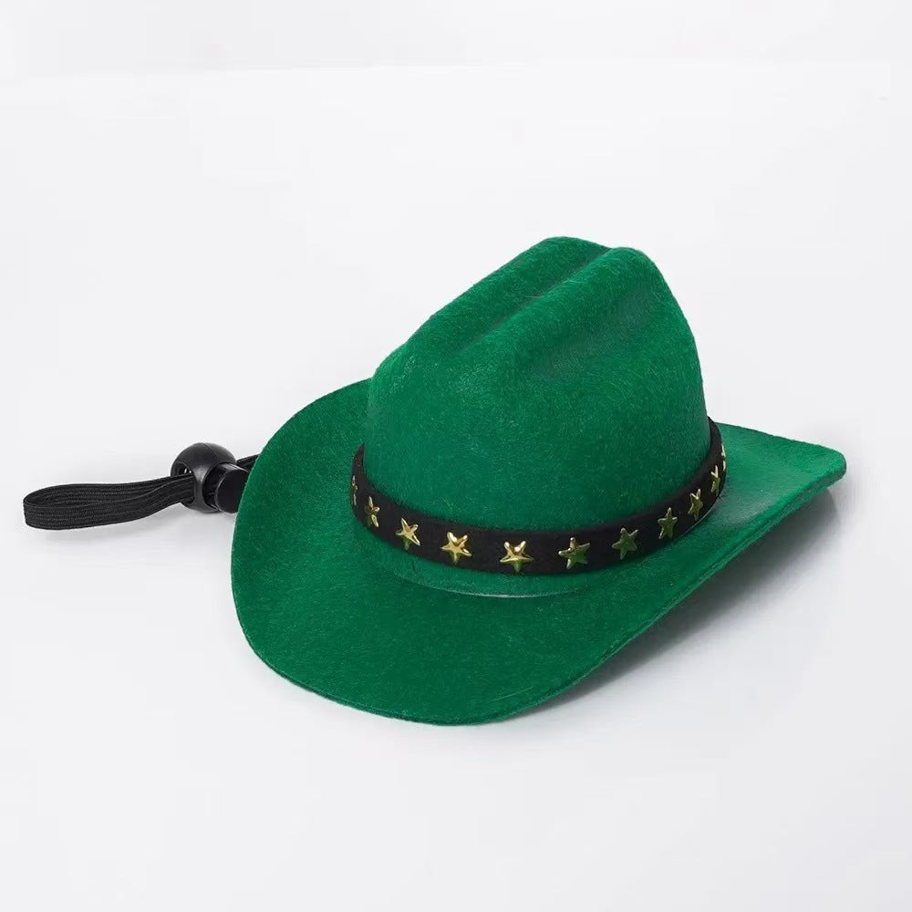 Wholesale handmade Halloween Christmas doll cute baby felt hat pet hat cat hat