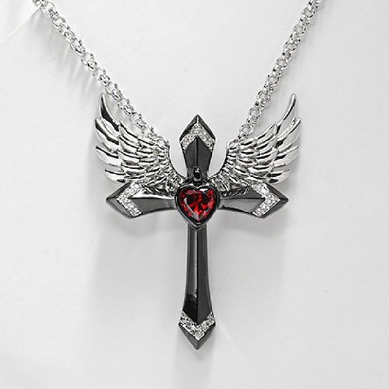Wholesale Angel Cross Necklace