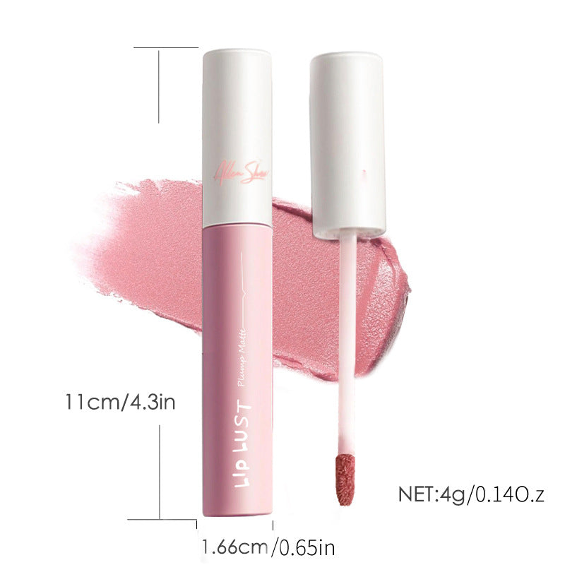 Wholesale Allen Shaw Lip Lust Matte Lip Glaze Moisturizes Dry Lips