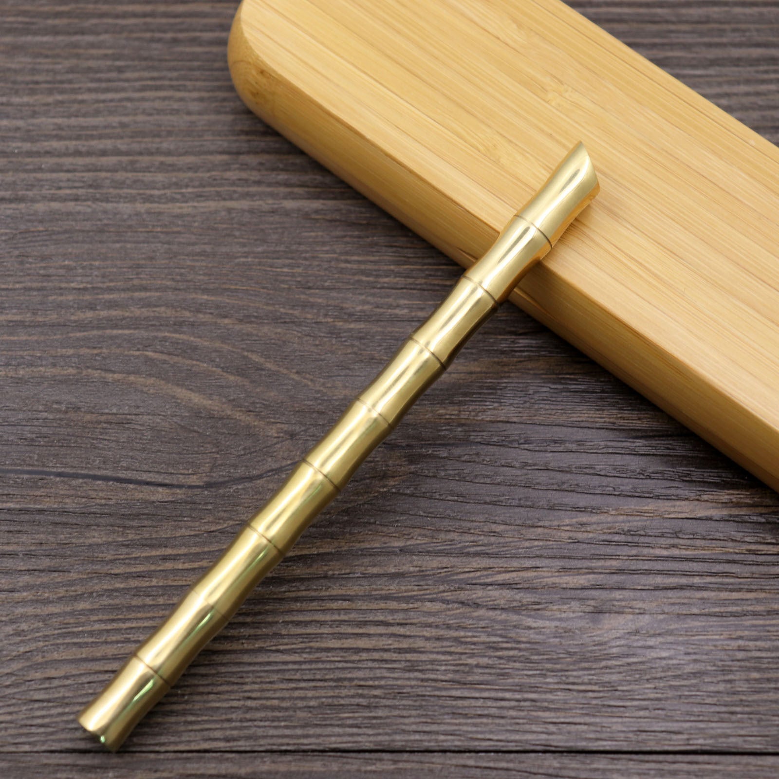 Wholesale Bamboo Brass Pens