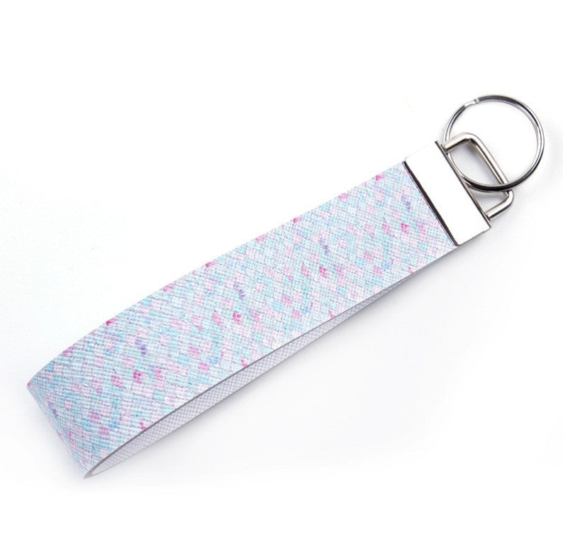 Wholesale PU leather lanyard