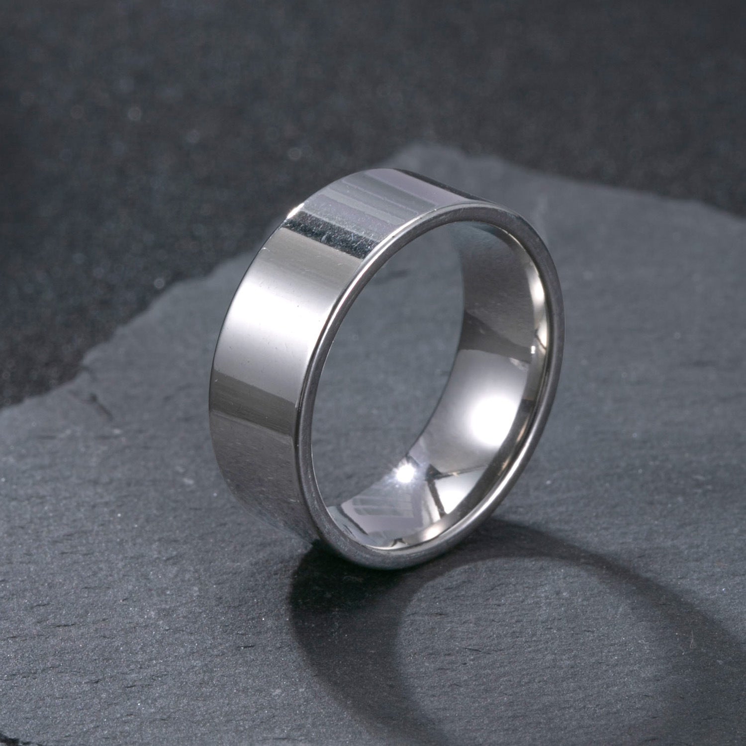Wholesale Stainless steel ring shiny ring
