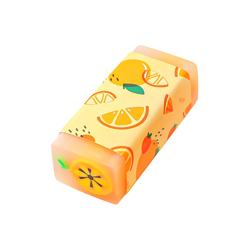 Wholesale Cartoon Creative Fruit PVC Erasers