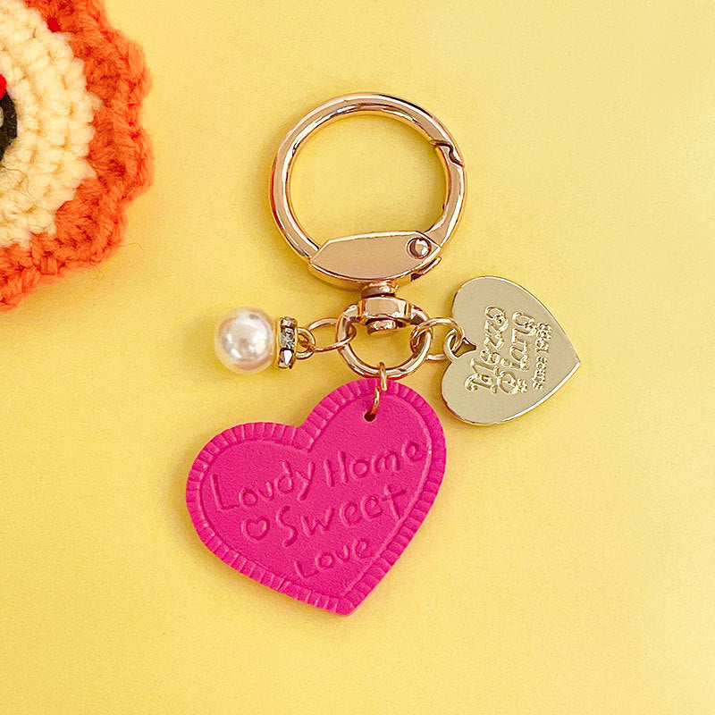 Wholesale Mother's Day Leather Love Keychains