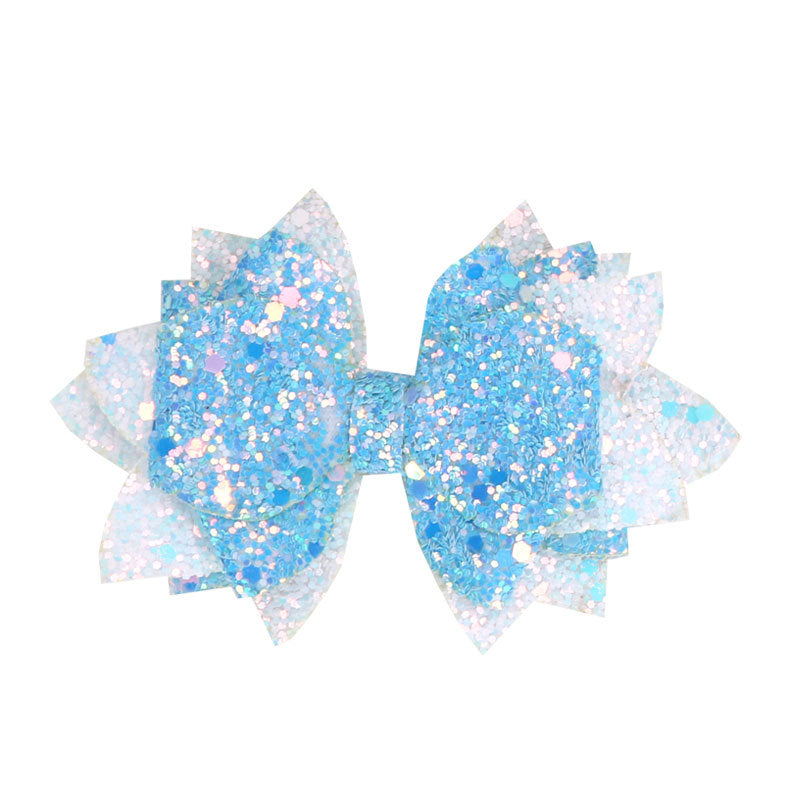 Wholesale Diy Flash Cloth Leather Bow Rubber Band Buckle Cup Straw Accessories