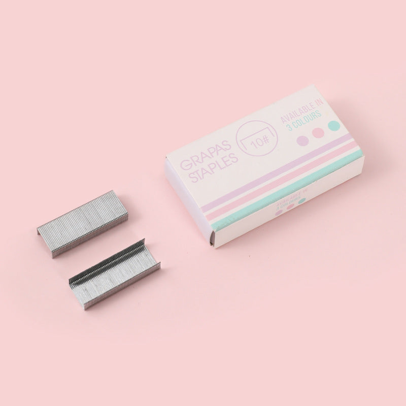 Wholesale Christmas Cute Cartoon Mini Stapler Student Small Stapler with Keychai