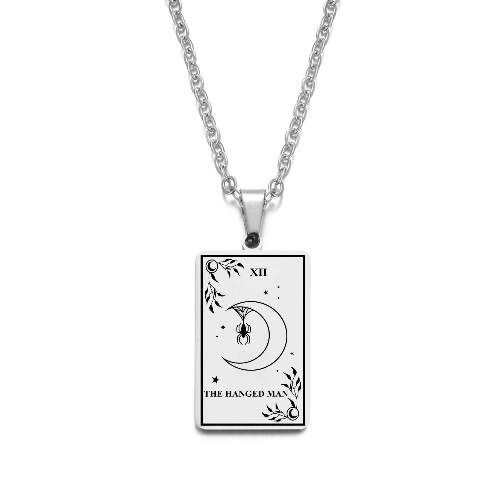 Wholesale tarot pendant pendant necklace stainless steel necklace