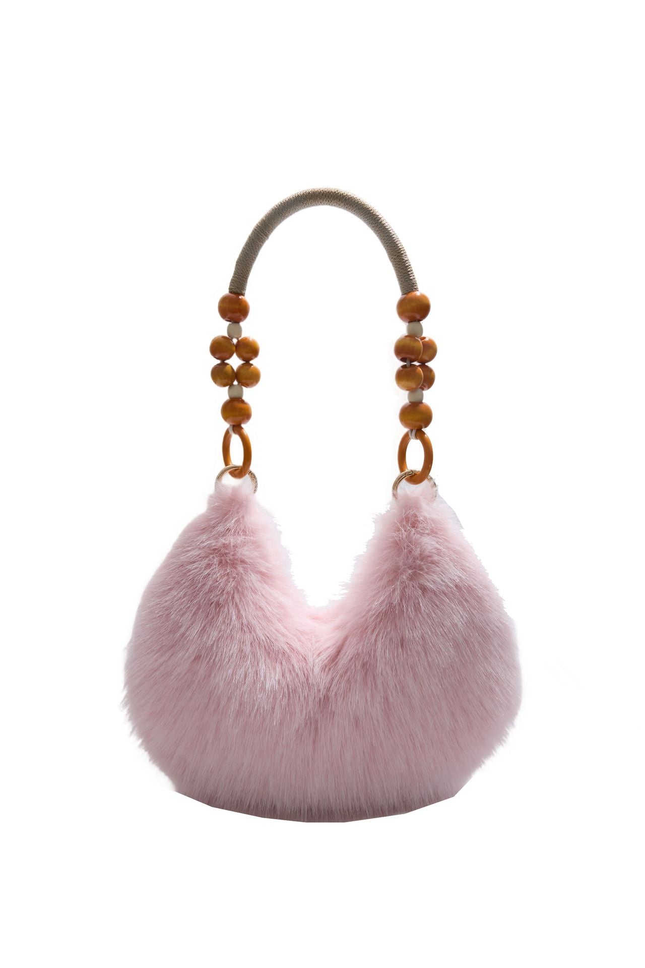 Wholesale Plush tote bag  stylish and sophisticated shoulder bag.