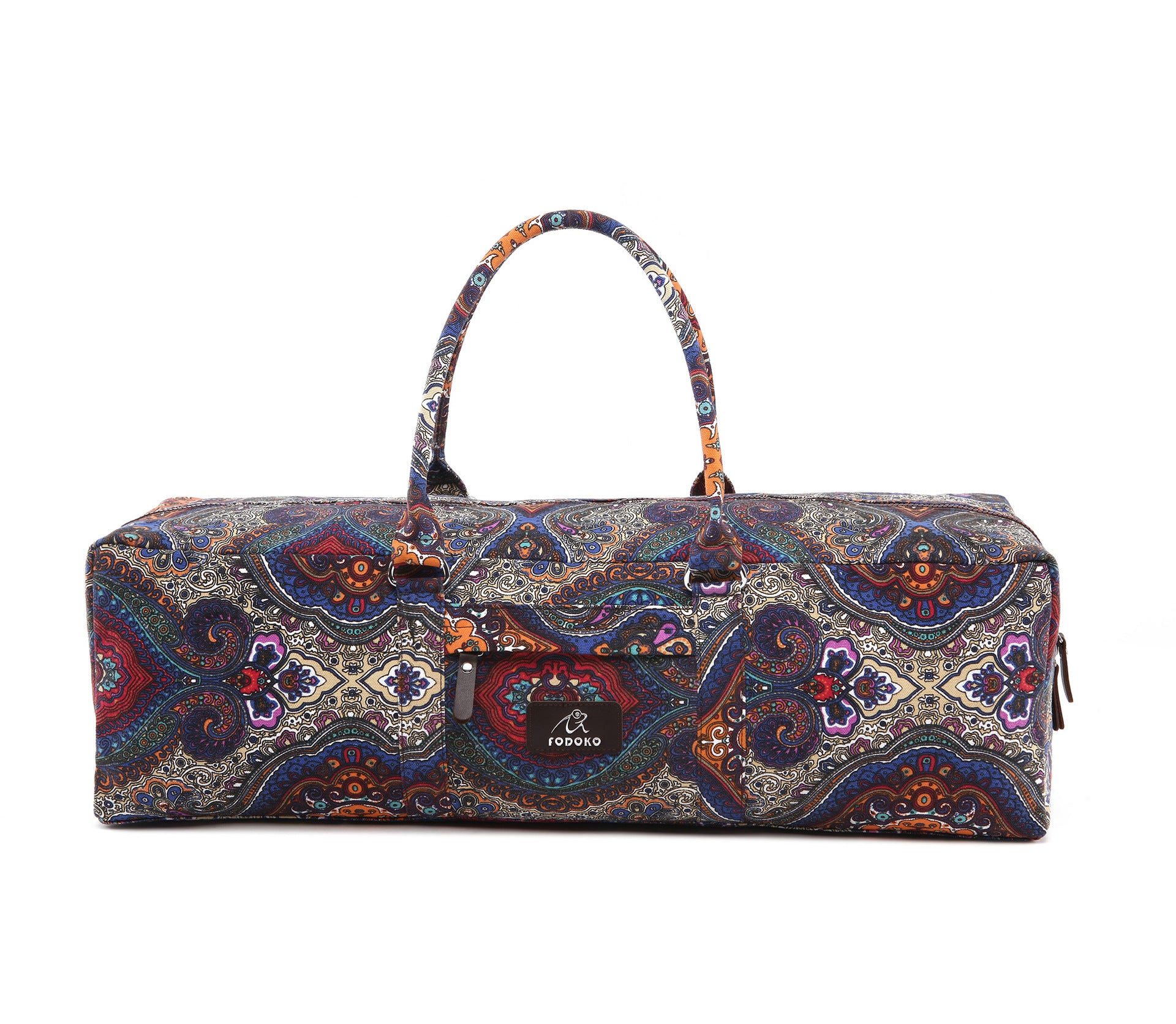 Wholesale Ethnic Style Large Capacity Canvas Yoga Bags, Fitness and Sports Bags