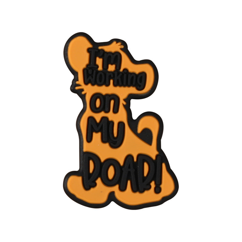 Wholesale  20pcs Lion Silicone Beads Fashion Jewelry DIY Decorative Accessories Cartoon Silicone Beads