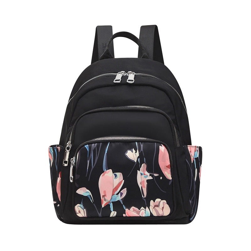 Wholesale Nylon Ethnic Wind Leaf Elephant Lightweight Backpack