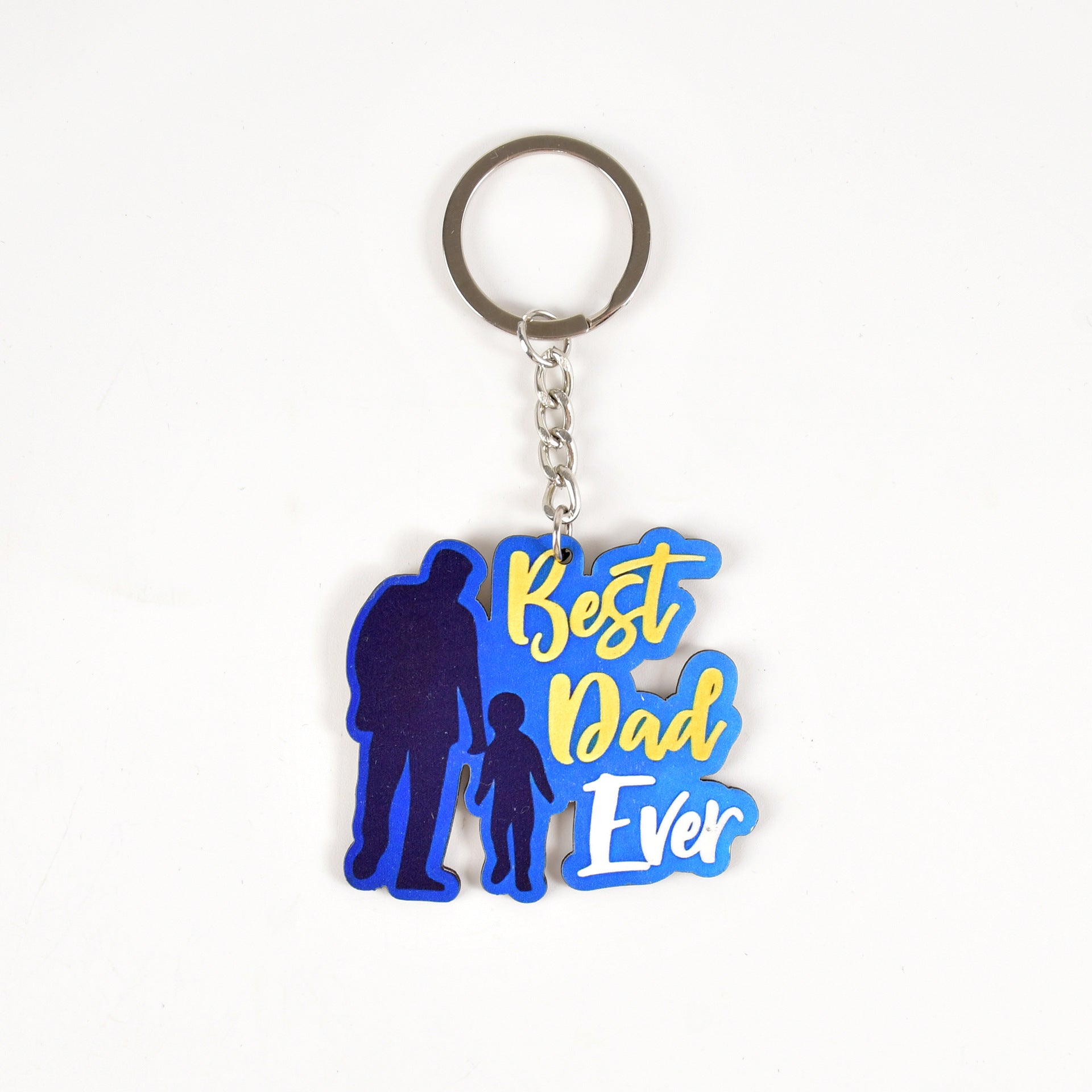 Wholesale Father's Day Birthday Gift English Letter Keychain