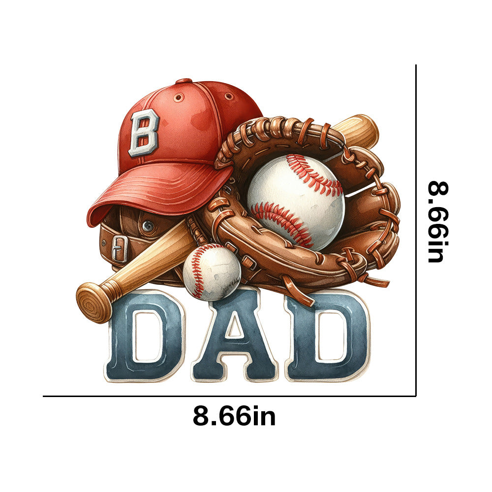 Wholesale Mother's Day Baseball Stick Series UV DTF Ready to Press Transfers Wraps