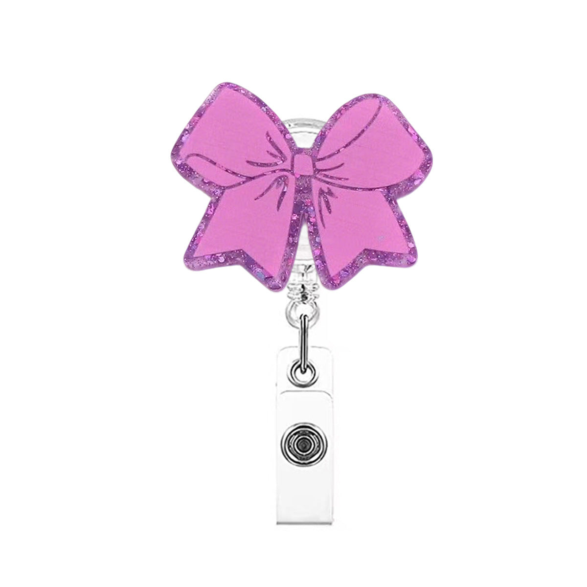 Wholesale Christmas Colored Bow Badge Reels