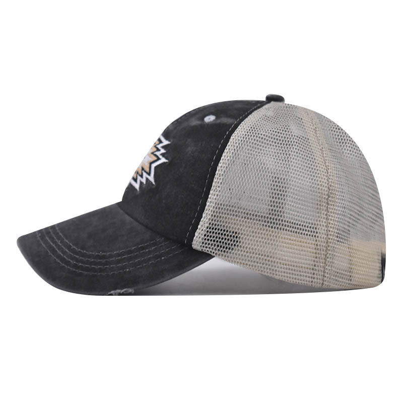 Capilla de béisbol bordada de algodón algodón al por mayor de algodón