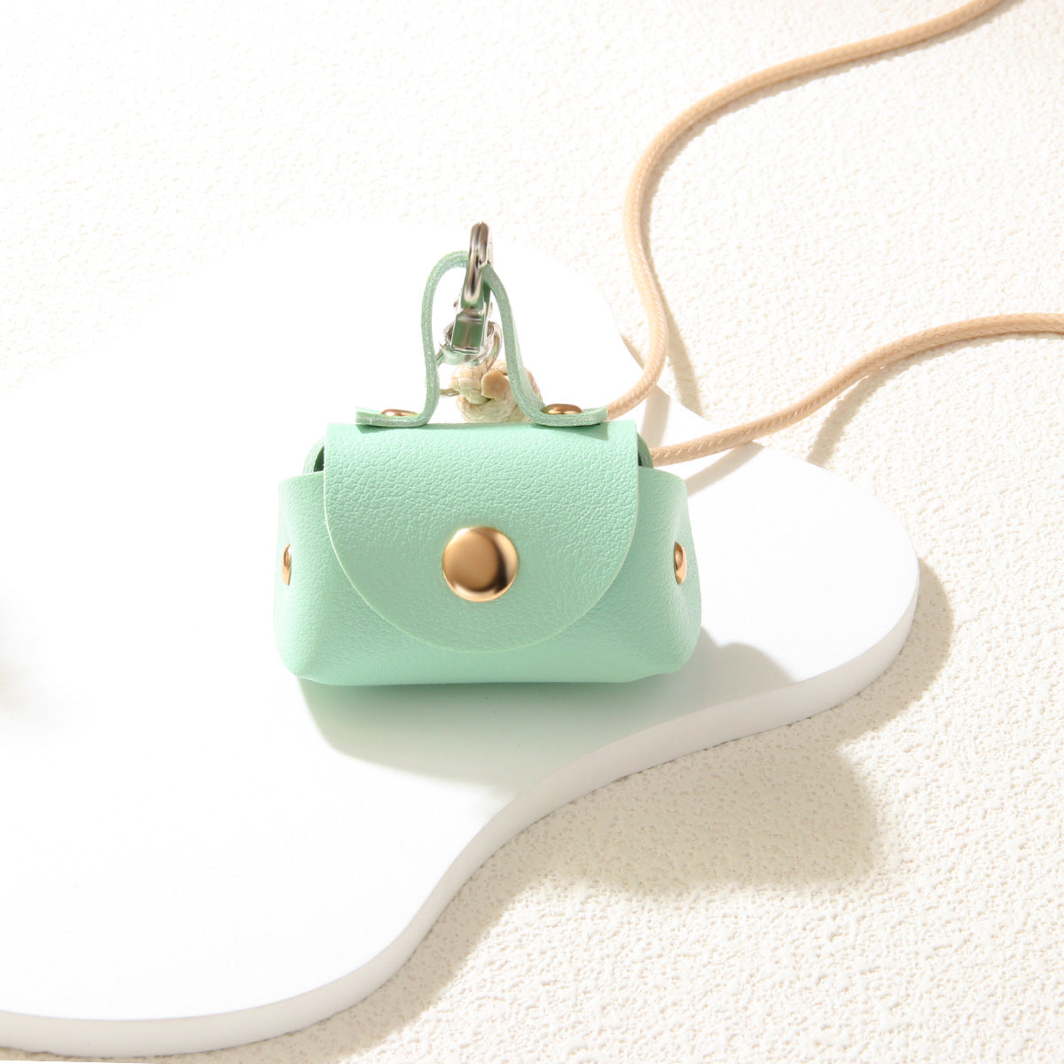 Wholesale Small and Cute Leather Coin Purse Necklace